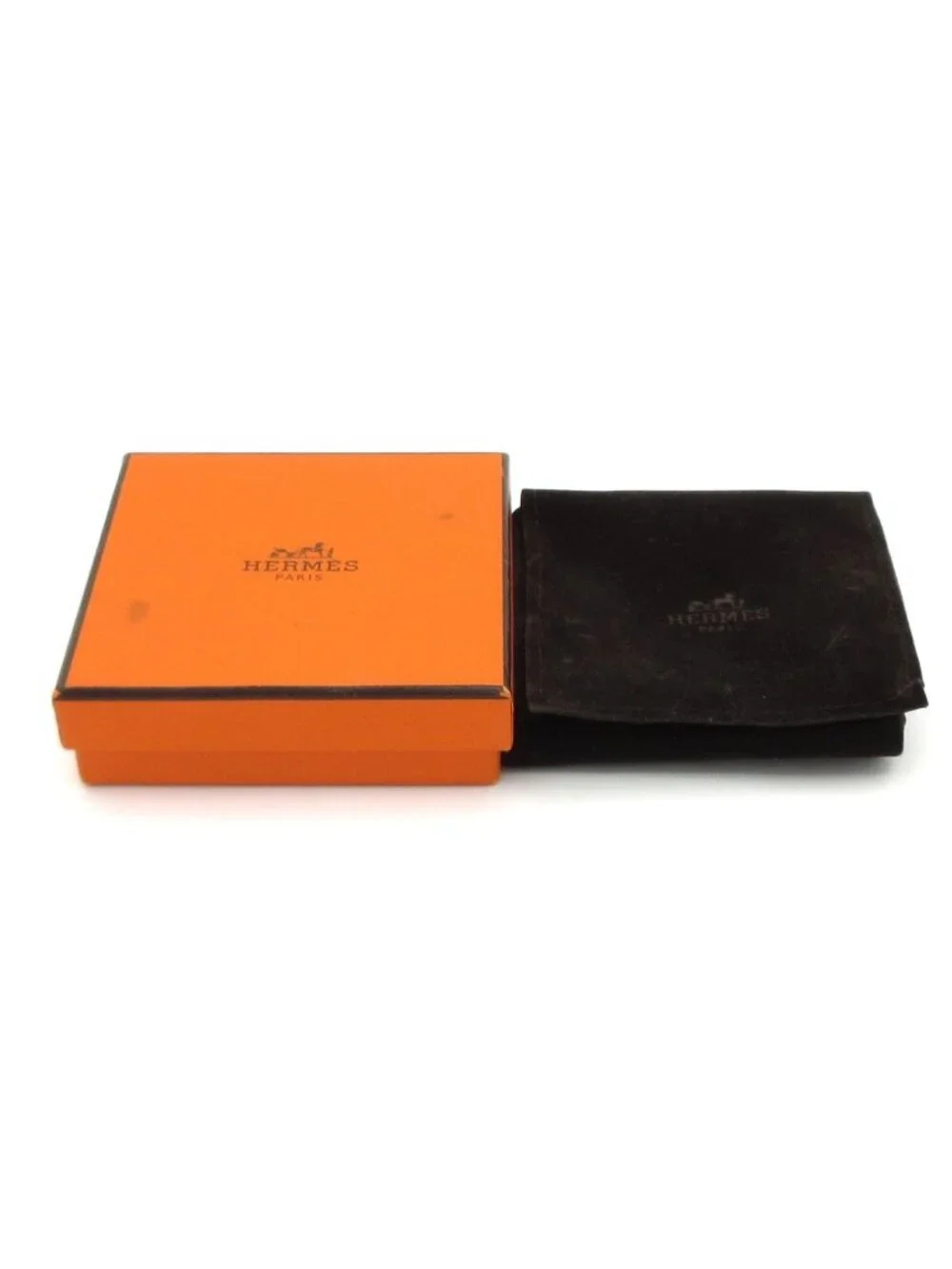 Hermes Bangle Clic Clac Silver Orange Bracelet